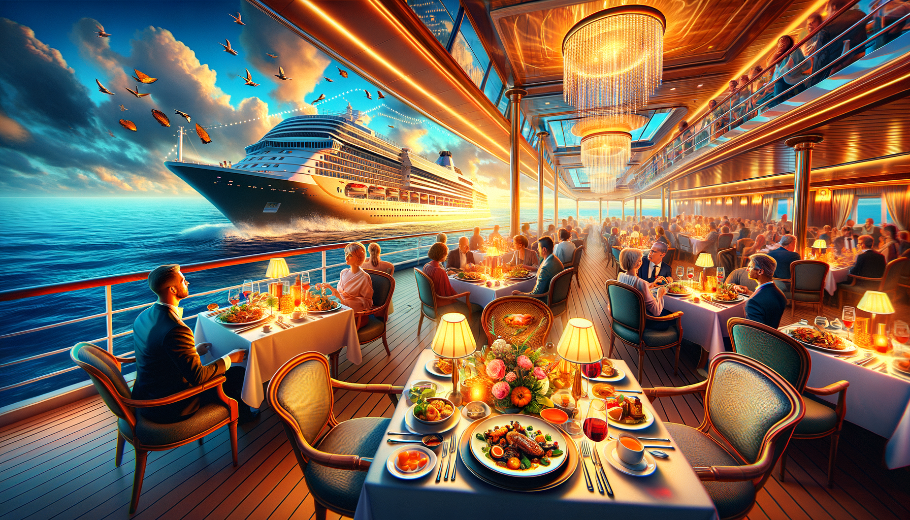 discover the finest dining experience at ms grace with a wide selection of restaurants and delicious food, as reviewed on cruise critic.