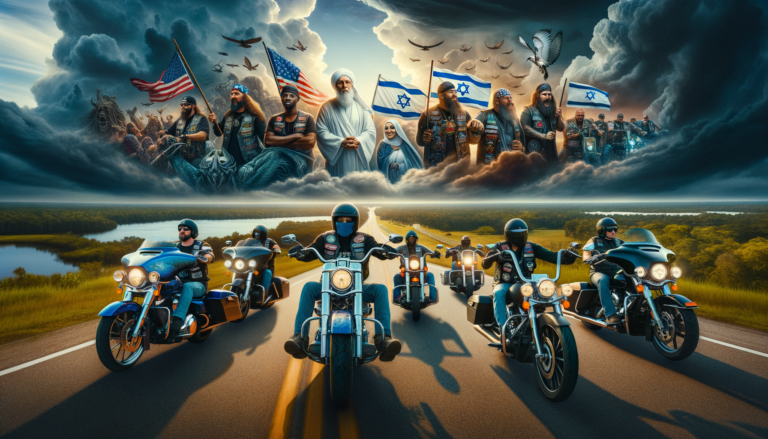 Rolling Thunder Motorcycle Club of South Florida Joins the Ride for Israel in Orlando USA – English – USA