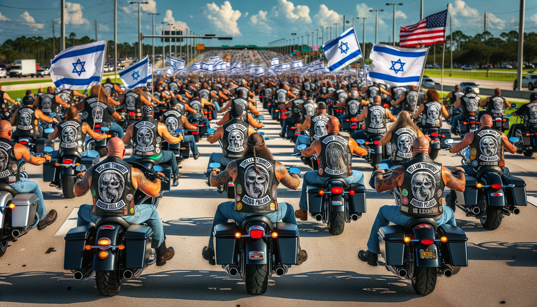 join the rolling thunder motorcycle club of south florida for the ride for israel in orlando, usa. experience the thrill of the ride and show your support for israel with fellow riders from across the country.