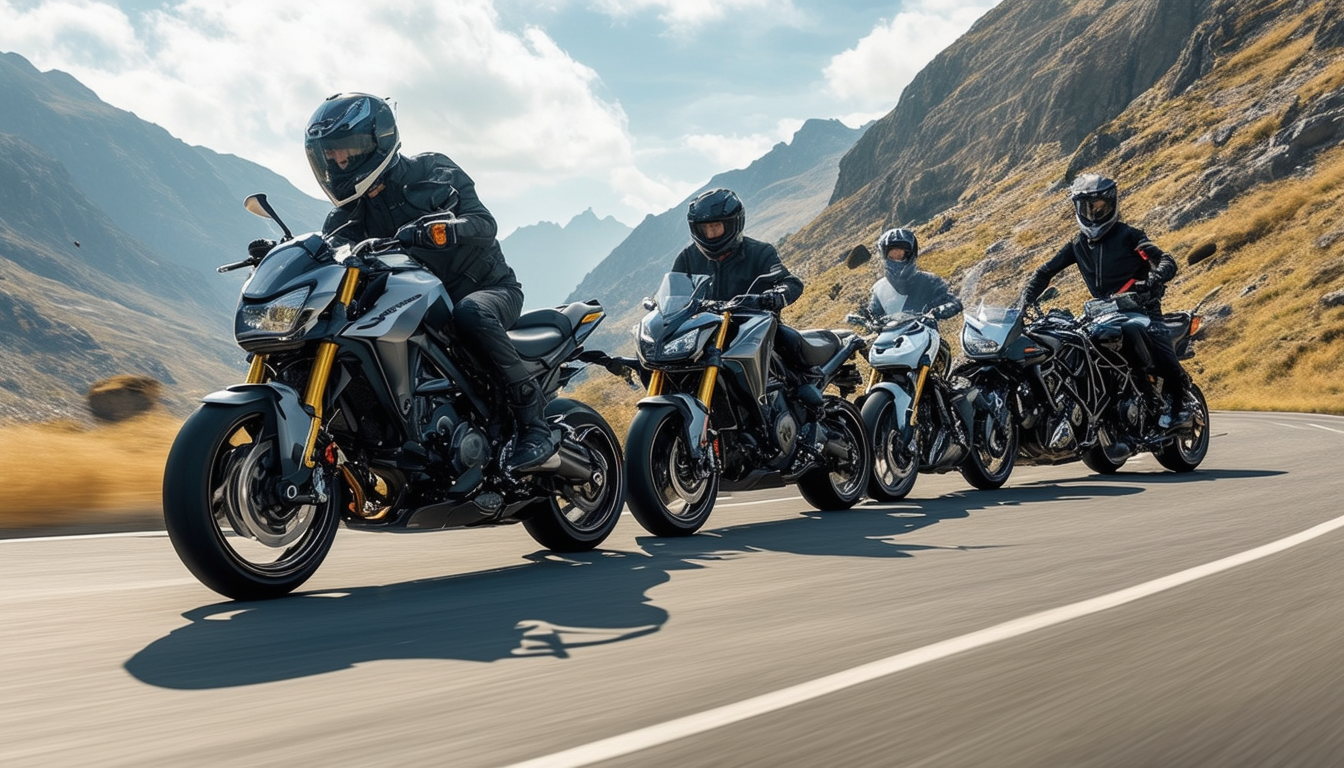 discover the thrilling 2025 cfmoto motorcycle range featuring four exciting new models. explore cutting-edge design, advanced technology, and unmatched performance that redefine your riding experience. join us in unveiling the future of motorcycling!