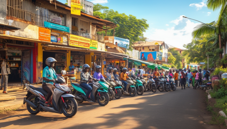 discover how an increasing number of kenyan businesses are adopting electric motorcycles for their delivery services, enhancing efficiency and sustainability in urban logistics.