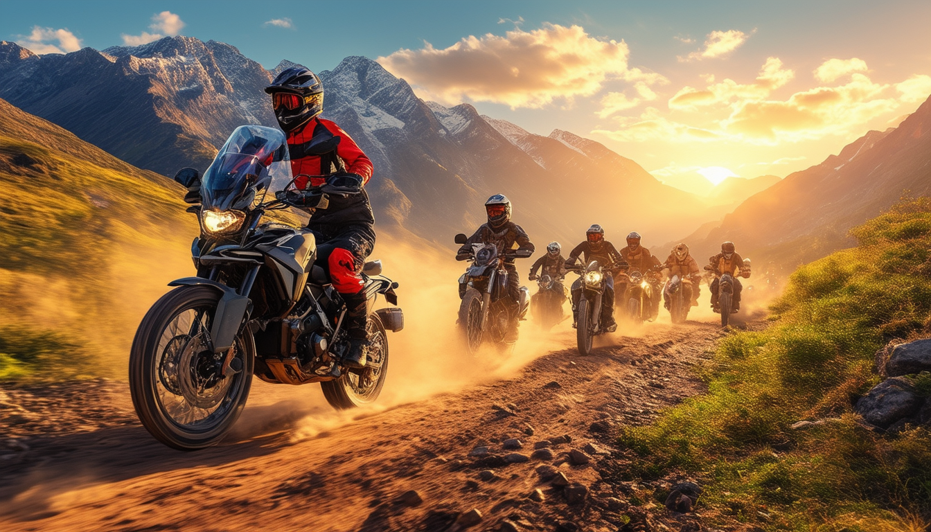 embark on a transformative journey with adventure riding! discover breathtaking landscapes, thrilling challenges, and the unmatched freedom of the open road. unleash your spirit of adventure and change your life forever.