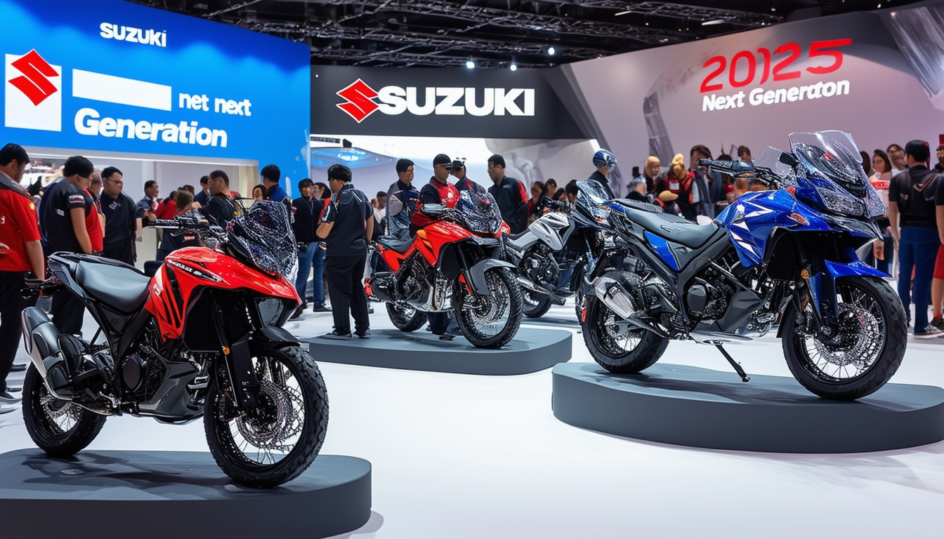 discover the excitement as suzuki unveils its next generation of 2025 motorcycles and atvs. explore innovative designs, advanced features, and enhanced performance that set the benchmark for the future of off-road adventures.