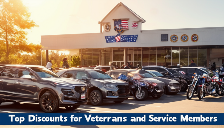 discover incredible discounts on cars and motorcycles exclusively for veterans and service members. uncover special offers tailored to support those who have served our country, making vehicle purchases more affordable than ever!