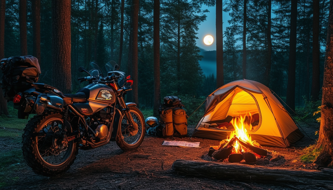 discover the thrilling surprises and adventures that await when you embark on a motorcycle camping trip. from breathtaking landscapes to unexpected encounters, find out why this unique experience will leave you wanting more!