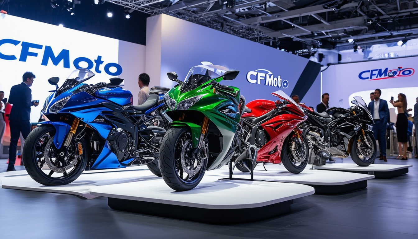 discover the latest innovations from cfmoto as they unveil four thrilling new motorcycles, designed to turn heads and elevate your riding experience. explore the features, performance, and excitement of these groundbreaking models that redefine the boundaries of motorcycling.