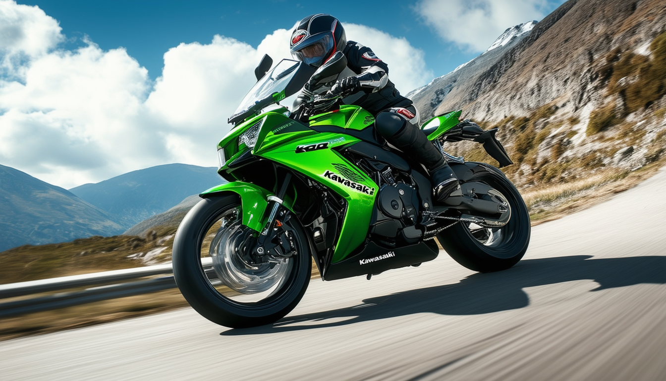 experience the adrenaline rush of turbocharged kawasaki motorcycles! unleash your passion for riding and elevate your adventures on the road with cutting-edge technology and stunning performance.