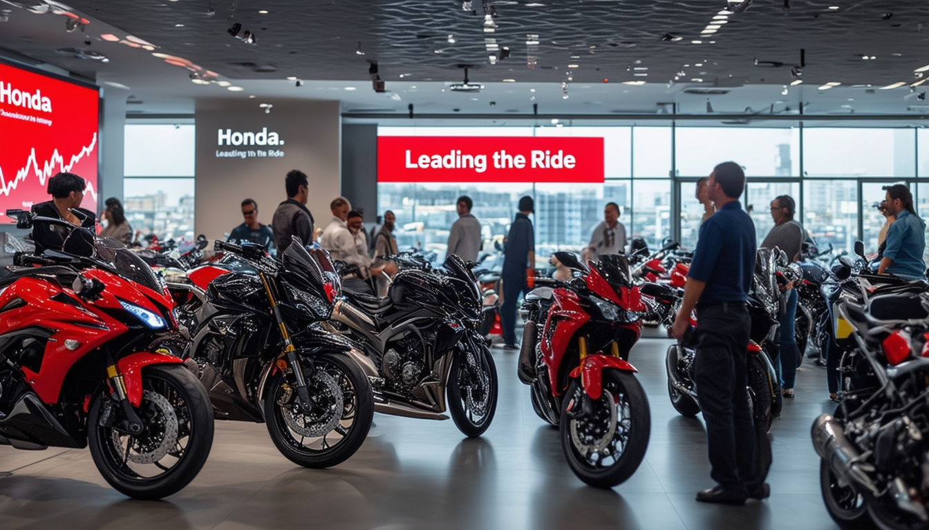 honda revises its sales forecast upward in response to the skyrocketing demand for motorcycles, highlighting the brand's adaptability and commitment to meeting consumer needs in a rapidly evolving market.