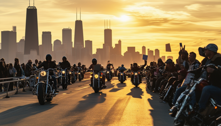 motorcycles take over chicago's lakefront pedestrian bridge, leading to growing frustration among local residents. discover how this trend is impacting the community and sparking debates about safety and accessibility.