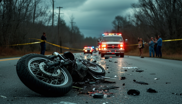 a tragic motorcycle accident in leavenworth county on monday afternoon has claimed the life of a rider. this devastating incident highlights the dangers of motorcycle riding and serves as a reminder of the importance of road safety.