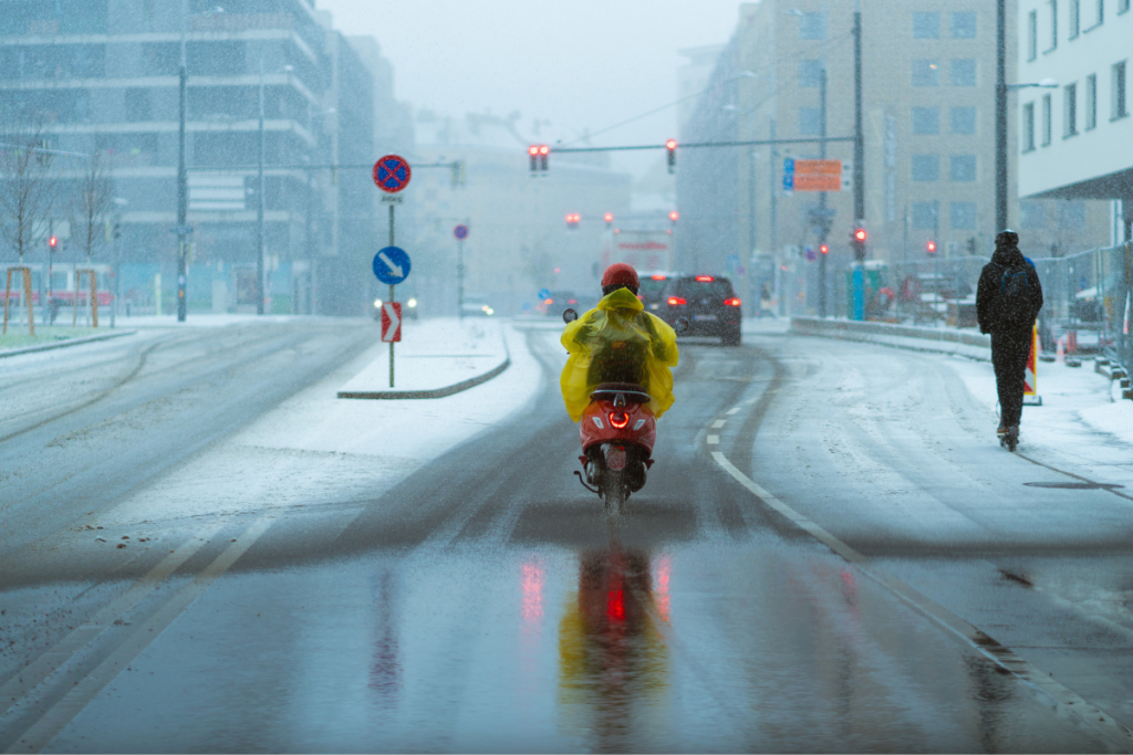 Winter and Motorcycling: How to Ride Safely on Snow and Slippery Roads