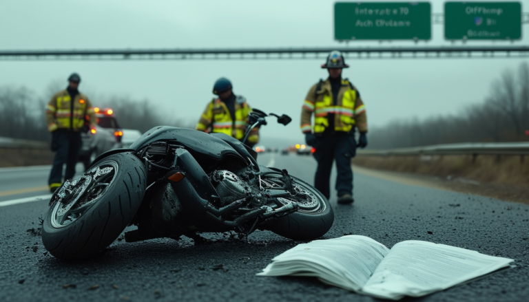 authorities have identified the motorcyclist who tragically lost their life in an accident on the interstate 80 offramp. this report provides details about the incident and honors the victim's memory.