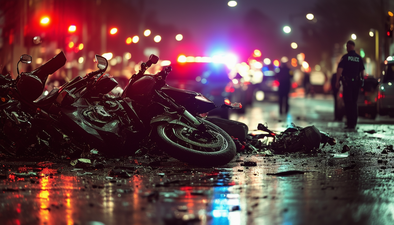 a tragic motorcycle collision occurred on friday night, involving multiple bikes. this devastating incident resulted in severe injuries and highlighted the urgent need for road safety. stay tuned for updates and insights into the causes and impacts of this tragic event.