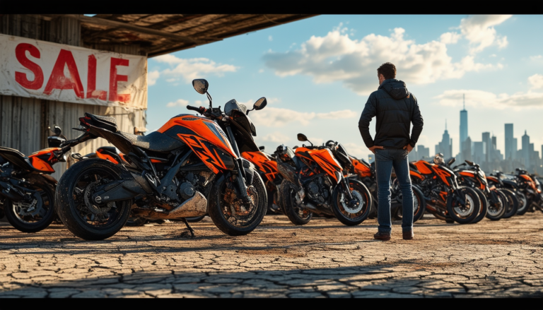 ktm is grappling with a surplus challenge as a year's worth of unsold motorcycles accumulates. discover the implications for the brand, its strategies for inventory management, and how this surplus may impact future production and sales in the motorcycle industry.