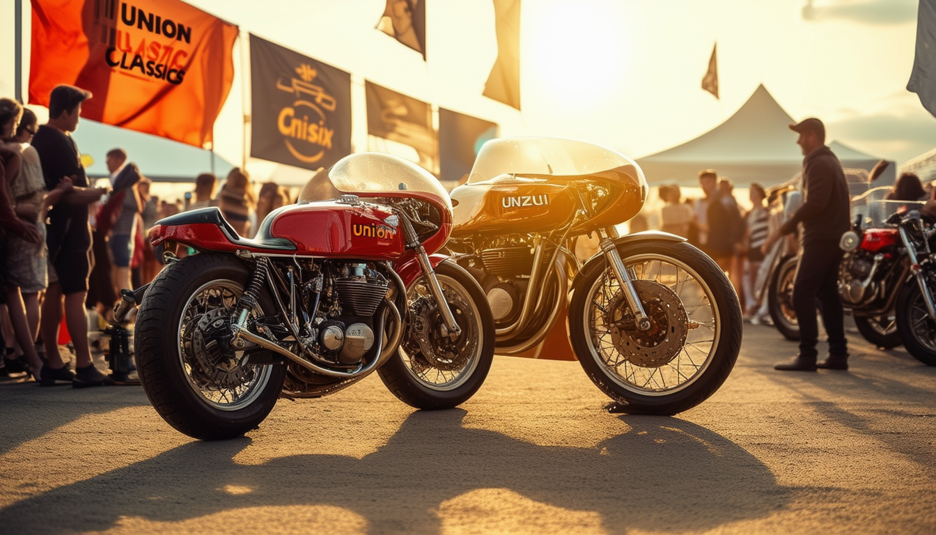 discover the nostalgia of motorsport as we dive into the rich history of two iconic f1 suzukis showcased at union motorcycle classics. join us on a thrilling journey through time, exploring their legendary designs and groundbreaking innovations that shaped racing history.