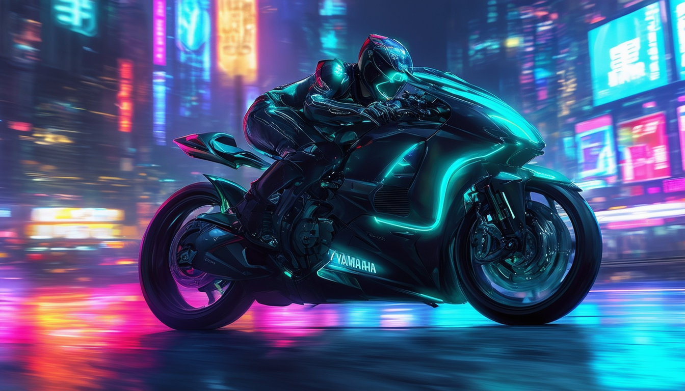 discover the cutting-edge y/ai motorcycle from yamaha, where futuristic design meets anime-inspired aesthetics. experience innovation and style like never before in this groundbreaking ride that redefines the way we think about motorcycles.