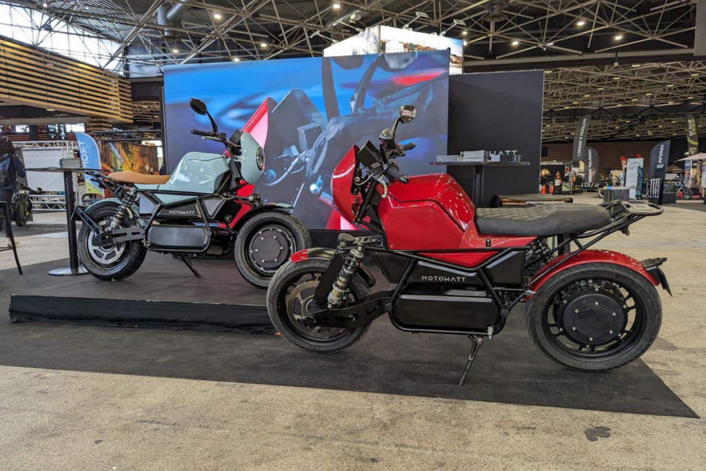 Lyon Two-Wheeler Show: Motowatt Unveils Its 100% Electric Motorcycle